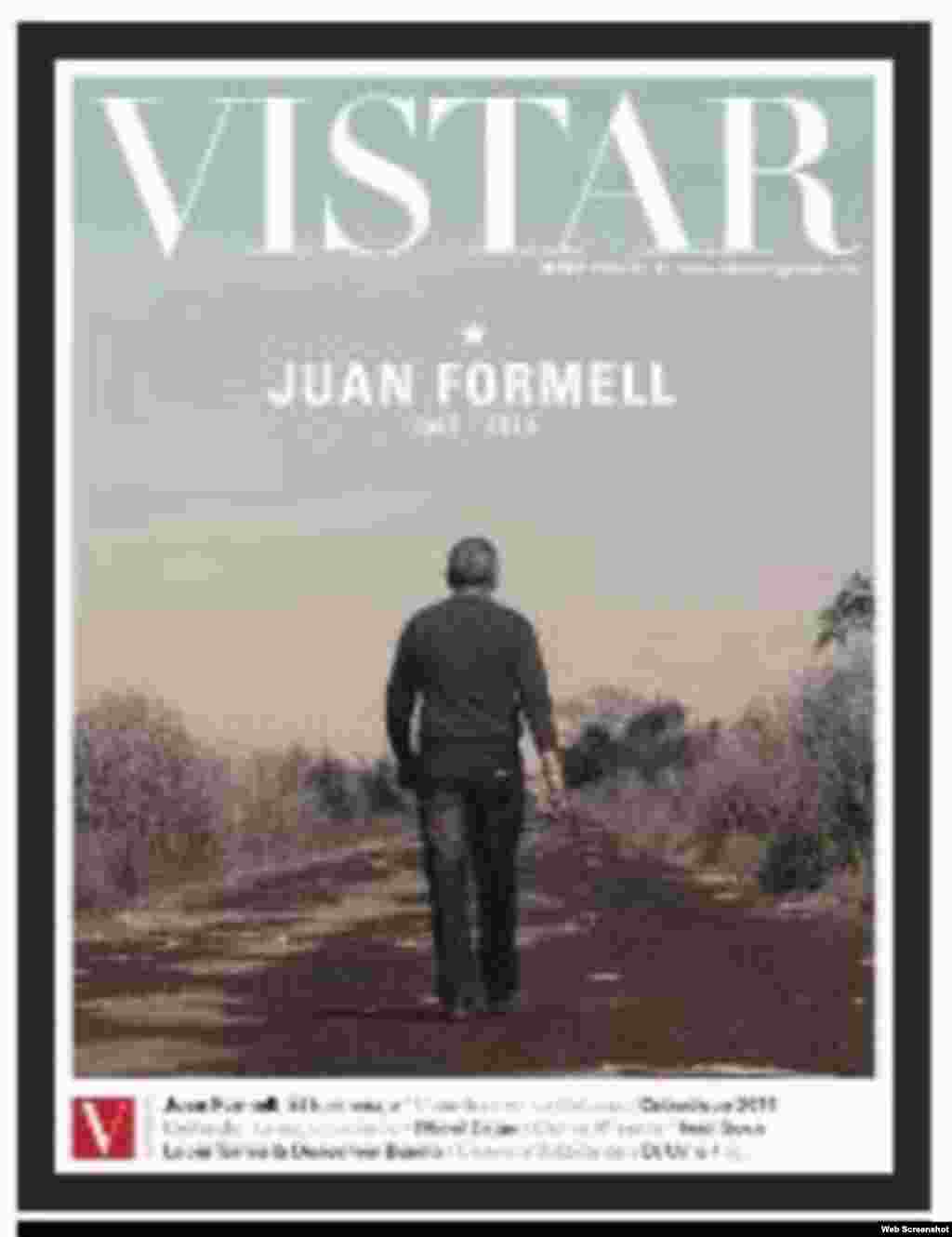 Número 4 de Vistar, revista de publicidad independiente en Cuba