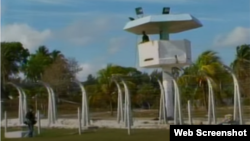 Vista exterior de una cárcel en Cuba