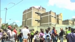 Un recluso muerto en el motín en un centro de dentención policial de Caracas Un recluso muerto en el motín en un centro de dentención policial de Caracas