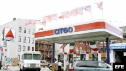 Una estación de servicio Citgo en Brooklyn, estado de Nueva York.