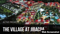 Emigrantes de la zona oriental de Cuba que no cuentan con los permisos que establece el gobierno cubano para radicarse en la capital  viven en contenedores. La foto muestra lo que ocurre en Güira de Melena, Artemisa.