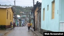 Las calles de Baracoa se inundan fácilmente tras períodos de lluvias intensas o tormentas.