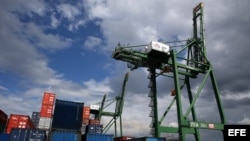 Contenedores de la Zona Especial de Desarrollo del Mariel