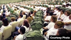 Médicos cubanos. Archivo.