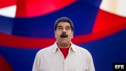 El presidente de Venezuela Nicolás Maduro.