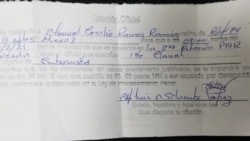 Declaraciones de Manuel Cecilio Ramos Declaraciones de Manuel Cecilio Ramos