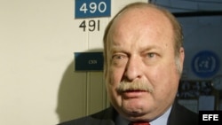 Foto de archivo del ex Representante Permanente de Venezuela ante las Naciones Unidas (2001-2004), Milos Alcalay.