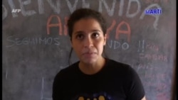 Declaraciones de la activista Amaya Coppers, de Nicaragua. Declaraciones de la activista Amaya Coppers, de Nicaragua.