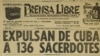 Expulsión de sacerdotes de Cuba.