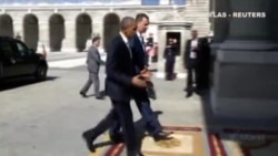 Barack Obama se reune con Felipe VI en su visita express a España Barack Obama se reune con Felipe VI en su visita express a España