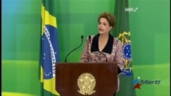 Dilma Rousseff lleva su lucha por la presidencia de Brasil a Nueva York Dilma Rousseff lleva su lucha por la presidencia de Brasil a Nueva York