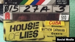 El equipo de la serie estadounidense House of Lies durante su filmación en Cuba.