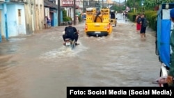 Inundaciones en Baracoa a menos de una semana del huracán Oscar