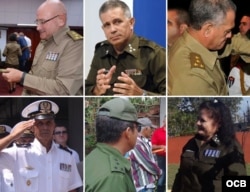 Primeros coroneles del MININT, MINFAR y MGR en Cuba