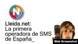 Un anuncio de LLeida.net.
