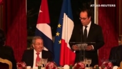 Cena de gala en París en honor de Raúl Castro Cena de gala en París en honor de Raúl Castro