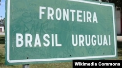Frontera Uruguay-Brasil, entrada de los cubanos.