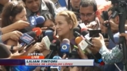 Lilian Tintori revela torturas sufridas por su esposo en la prisión Lilian Tintori revela torturas sufridas por su esposo en la prisión