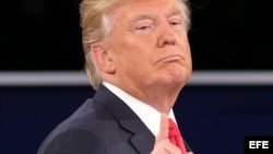 El candidato republicano Donald Trump.