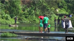 El río Guaso bordea la ciudad de Guantánamo y forma parte de la identidad de la ciudad.