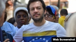 El alcalde del Chacao, Caracas, Ramón Muchacho.