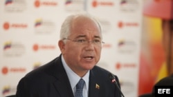 Rafael Ramirez, canciller de Venezuela.